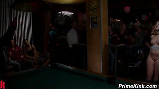 Sasha Knox Public Bar Disgrace