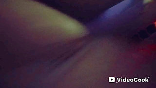 Big Ebony Ass & Toy!!