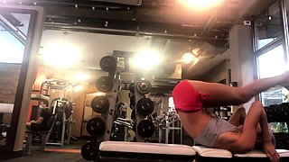 Gina Gerson sport, gym fetish play