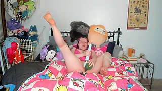 Intense Fantasy Dildo Orgasms
