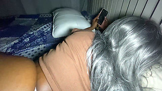 Granny Gets Fucked by Her Neighbor When She Saw That He Had a Big Cock