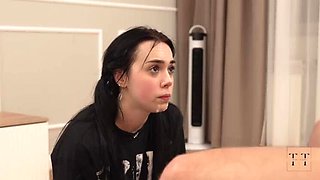 Extracurricular Blowjob: Spoiled Student Gets Face Fucked & Cum in Mouth by Monster Cock - 4K HD