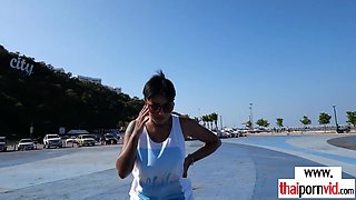 Thai Skater Teen 18+ Relaxing On A Big Cock