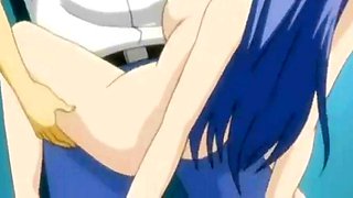 Gym MILF Is DP'd by Student and Fucked Until Creampie