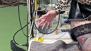 Horny Boss Fucks Apprentice at Work!