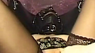 Chained Mature Beauty Receives Deep Gloved Fisting