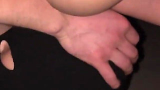 Real Cheating of a Married Woman in a Mask - Leaks Out of Close-up