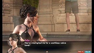 Minecraft hentai, visual novel, treasure of nadia