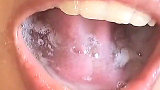 Deep Throat Upside Down Until Cum in Throat