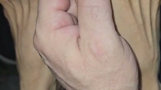 Melove 2 Nail polish colors on her Small feet