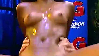 Ggg - Bukkake Slut Gets Drenched by 10 Throbbing Cocks