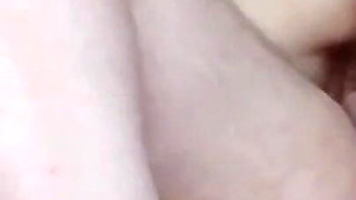 Granny Fucks Nylonjunge with Plug in Asshole