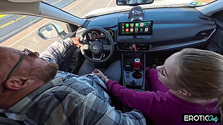 20-year-old Blonde Babe Gets Fucked Hard by a Horny Older Guy Who Knows What He's Doing