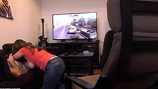 Pov amateur blowjob action