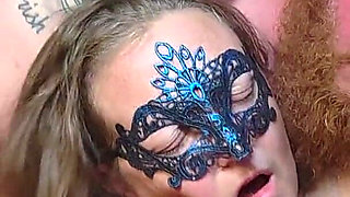 Chubby Couple Making Love with a Creampie Finish! Maskedlovers69