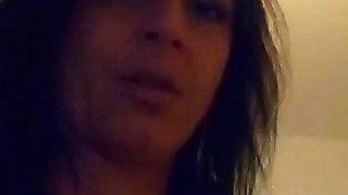 Smoking Leather Dance. Ripped Jumpsuit Pussy Tease, Toilet Pee and Dirty Masturbation