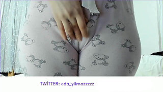Camel Toe- Masturbation in Pajamas- Turkish Porn- Turkish MILF