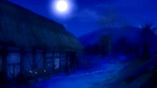 Hidden Angel with Passion under the night
