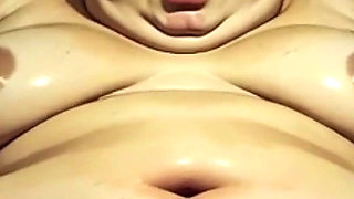 Chinese SSBBW Obese in Bondage Legs Spread - Desperate for Big Cock & Creampie