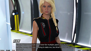 Stranded in Space - Blonde Virgin Caught Me with Her Step Sister