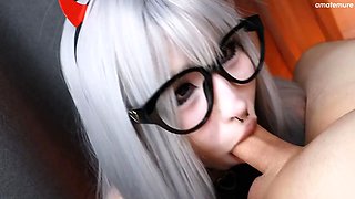 Tiny Asian succubus gets rough sex and deepthroat – turns out my innocent stepsis