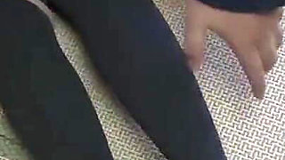 Xr65-a Girl in a School Uniform Had Her Feet Tickled.