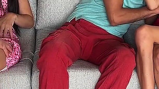 Swingers Couples Meet for a Wife Swap and Have Passionate Sex on the Same Couch