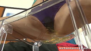 Action moist by wet and pissy