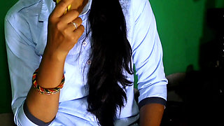 Teacher Caught Desi Indian College Girl with Banana in Her Pussy
