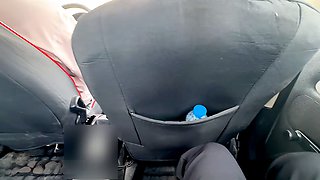 Real public sex, outdoor blowjob, outdoor sex
