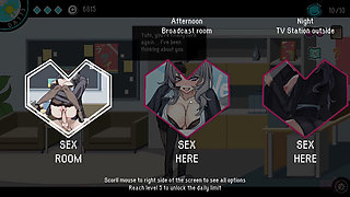 Hentai Game - TV Station Hentai Sex Scenes (tv Anchor, Bus Stop Lady, and Office Clerk Heroines) - the Censor