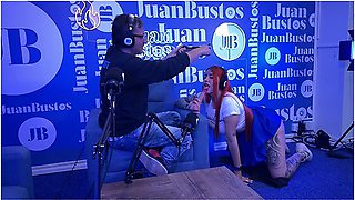 Andrea Pardo Cums Five Times in Juan Bustos’ Sex Machine Podcast