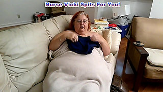 Nurse Vicki Pretends to Spit on You!