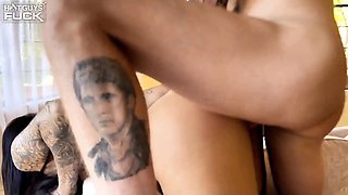 Tatted Love Island Hot Fuck with Ivy Steele your man.