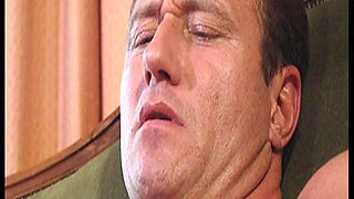 Blonde German Hottie Housewife Takes Anal and Monster Cock