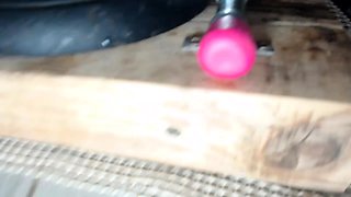 Ass fisted with huge toy Amateur extreme