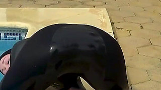 Neoprene Spanking Paddle & Pussy Flogging