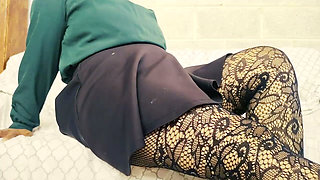 Hairy Curvy Teacher Shows You Her Pussy but You're Punished You'll Have to Do Seminal Retention