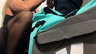 Olivia Ryder Blonde Blowjob Brunette Car Handjob