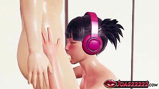 Fairy Musa Big Tits Red Nylon Rule34 Animation Handjob and Intense Tit Stimulation in Ripped Pantyhose