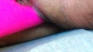 Fucking my pussy on the bench