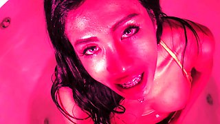 Jacuzzi Ladyboy Tops Hung Guy