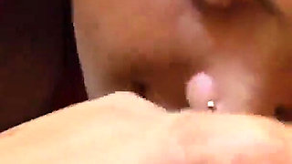 Red Hot Desi Indian Housewife Blowing Cock