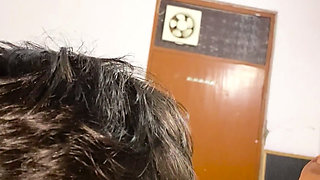 Indian girl after college  meet with bf