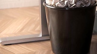 MILF Stepmom Gets ANAL Creampie From Stepson In Bathroom