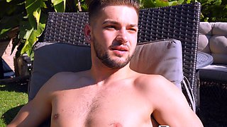Sitting On A Big Guys Cock