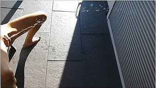 New Pissing Pee Game Extra Small Tiny Milf House Wash Outside Shutters