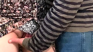 This Stranger's Fingers Rubbed my Pussy Under  Skirt