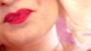 ASMR video: rubber gloves. Hear amazing sounds and relax! Christmas mood! Arya Grander -SFW free vid