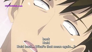 Busty Stepsister Seduces Me in Closet - Almost Caught Hentai Fuck with Big Tits and Ass